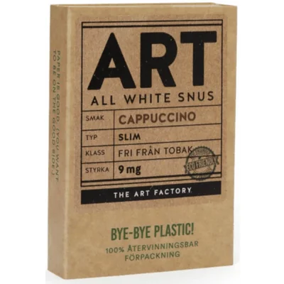 ART Cappuccino 9mg SLIM All White