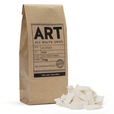 Art Mango Ecopack 9mg SLIM All White
