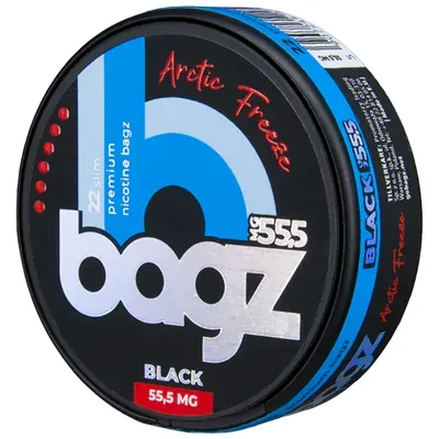 BAGZ Arctic Freeze Black | 55,5 mg