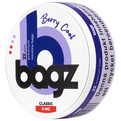 BAGZ Berry Cool | 8 mg