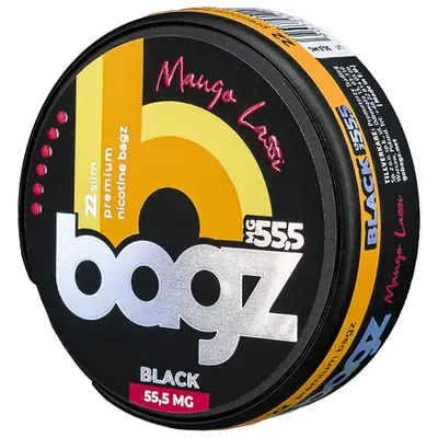 BAGZ Mango Lassi Black | 55,5 mg