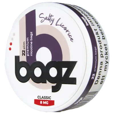 BAGZ Salty Licorice | 8 mg
