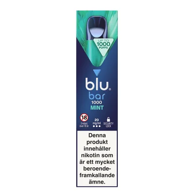 Blu Bar Mint 20mg