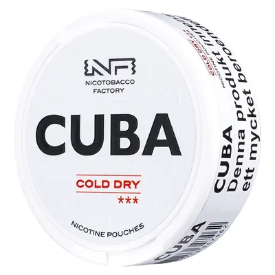 CUBA Cold Dry | White 16 mg