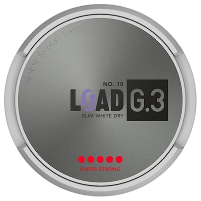 G.3 Load Super Strong Slim White Dry