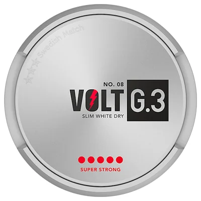 G.3 Volt Super Strong Slim White Dry