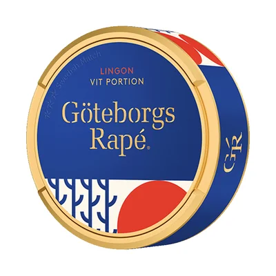 Göteborgs Rapé Lingon Vit Portion