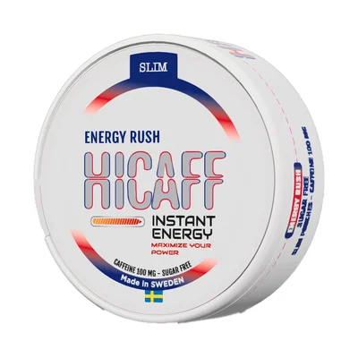 Hicaff Energy Rush Nikotinfritt Snus