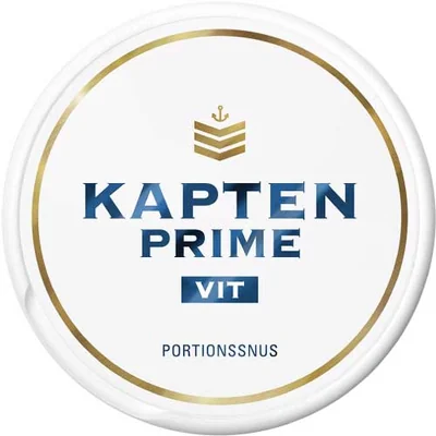 Kapten Prime Vit Portionssnus