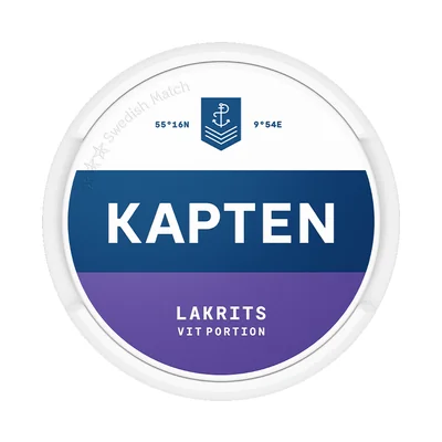 Kapten Vit Lakrits
