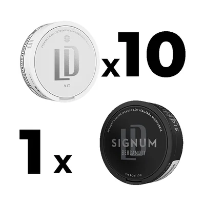 LD Mixpack 10 st Vit Portion & 1 st Signum Vit Portion