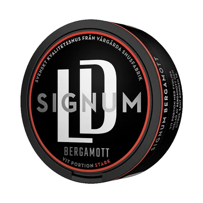 LD Signum Bergamott Vit Portion Stark