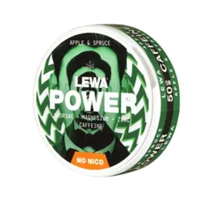 Lewa Power Apple Spruce Koffeinsnus