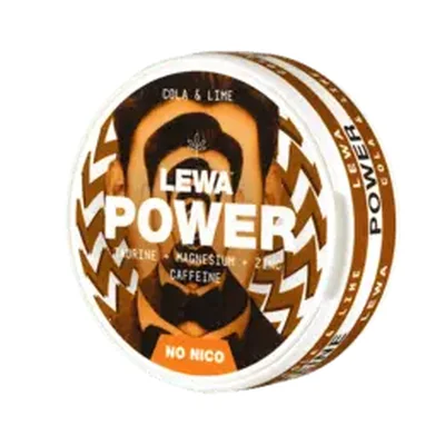 Lewa Power Cola Lime Koffeinsnus