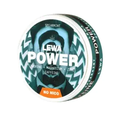 Lewa Power Spearmint Koffeinsnus