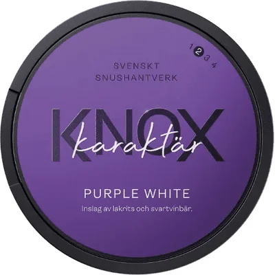 Knox Karaktär Purple White Portion