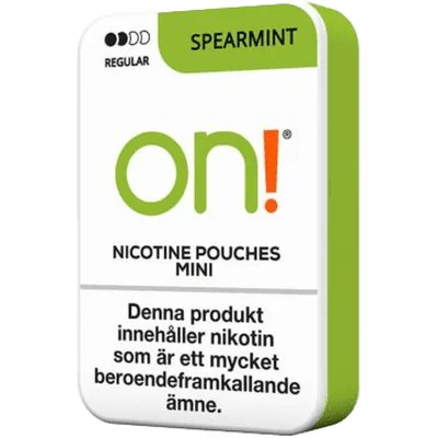 On! Spearmint 3 mg