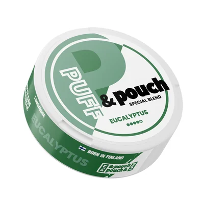 Puff & Pouch Eucalyptus 12mg – pris och jämförelse hos 3 butiker