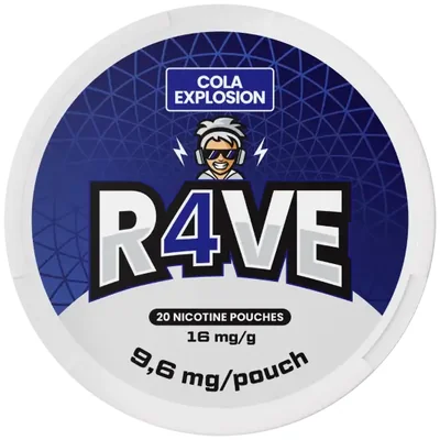 RAVE Cola Explosion Strong – pris och jämförelse hos 3 butiker