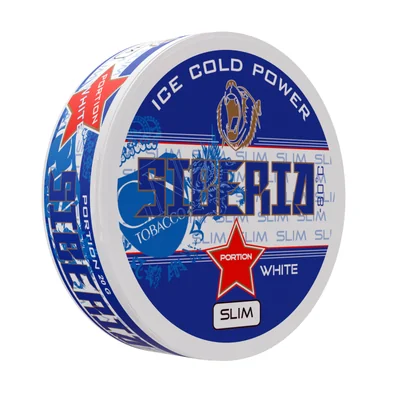 Siberia -80 Degrees Blue White Slim Portion – pris och jämförelse hos 3 butiker