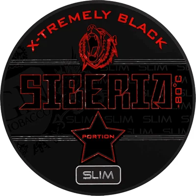 Siberia Black Slim Portion