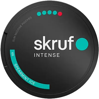 Skruf INTENSE No. 105 Spearmint Ice Ultra Strong