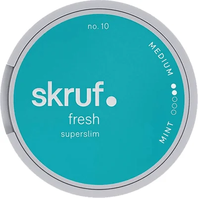 Skruf No. 10 Fresh Mint Superslim