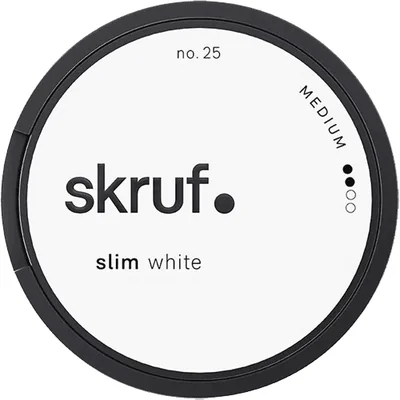 Skruf No. 25 Slim White