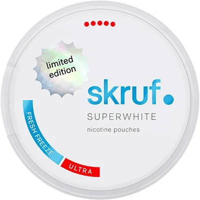 Skruf Superwhite Fresh Freeze Ultra Strong