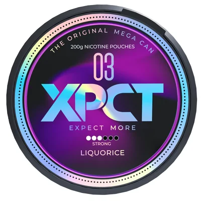 XPCT Mega Can Liquorice 200g – pris och jämförelse hos 1 butiker