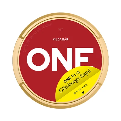 ONE Röd White Portion