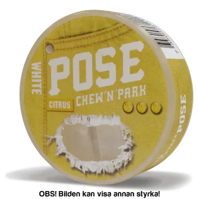 POSE 4mg Citrus All White