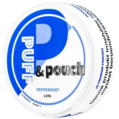 Puff & Pouch Peppermint | 12 mg