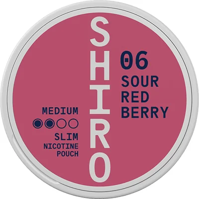 Shiro 06 Sour Red Berry Medium Slim