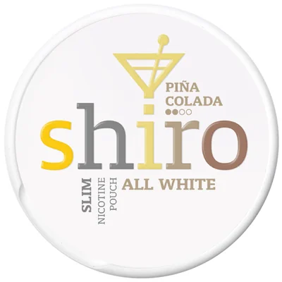 Shiro Pina Colada Slim All White