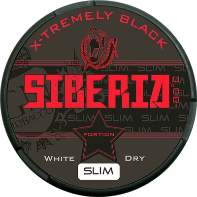 Siberia X-Tremely Black Slim White Dry