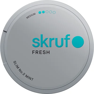 Skruf Fresh No. 2 Mint Medium Slim White
