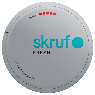 Skruf No. 05 Fresh Extra Stark Slim White Portion