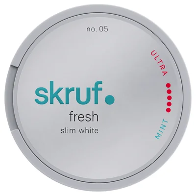 Skruf No.05 Slim Fresh Ultrastark White