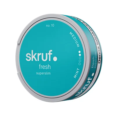 Skruf No. 10 Mint Superslim Medium