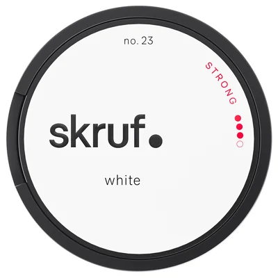 Skruf No.23 Stark White