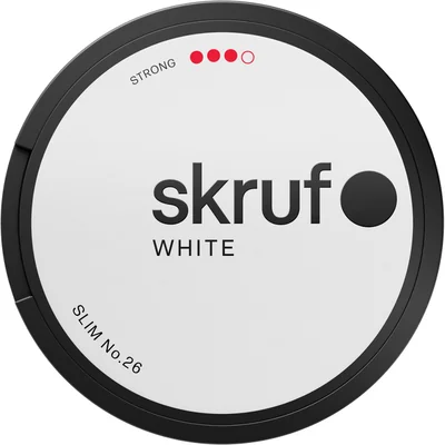 Skruf No. 26 Strong Slim White