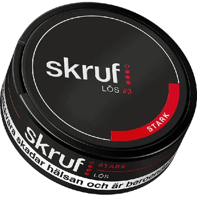 Skruf Stark Lössnus