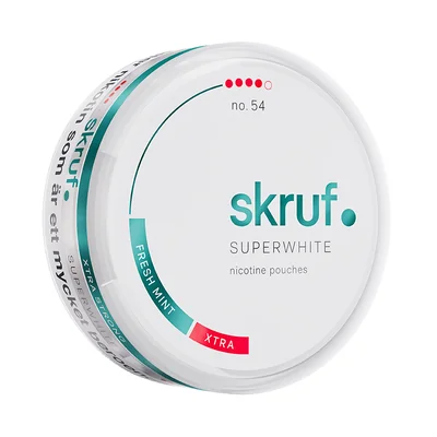 Skruf Superwhite No.54 Fresh Mint Xtra