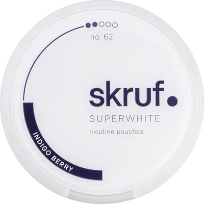 Skruf Superwhite no. 62 Indigo Berry Medium Strength