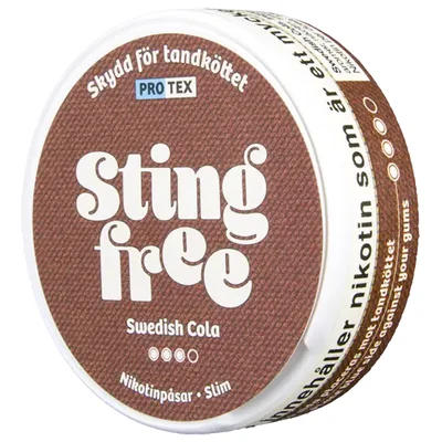 Stingfree Swedish Cola All White Portion