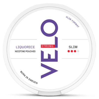 VELO Liquorice Strong Slim