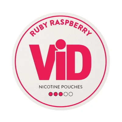 VID Ruby Raspberry #3 All White