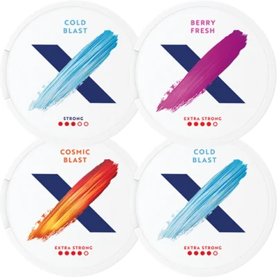 X Nicotine Pouches Mixpack