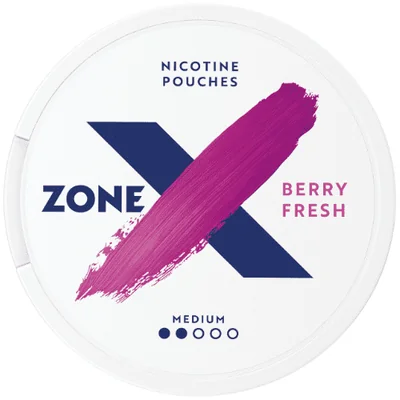 ZoneX Berry Fresh #2 Slim All White